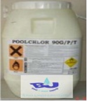 POOLCHLOR 90-T-50 / T.C.C.A - 90% -Tablets 200g 50 kgs.